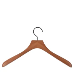 Træbøjle i valnødfarve