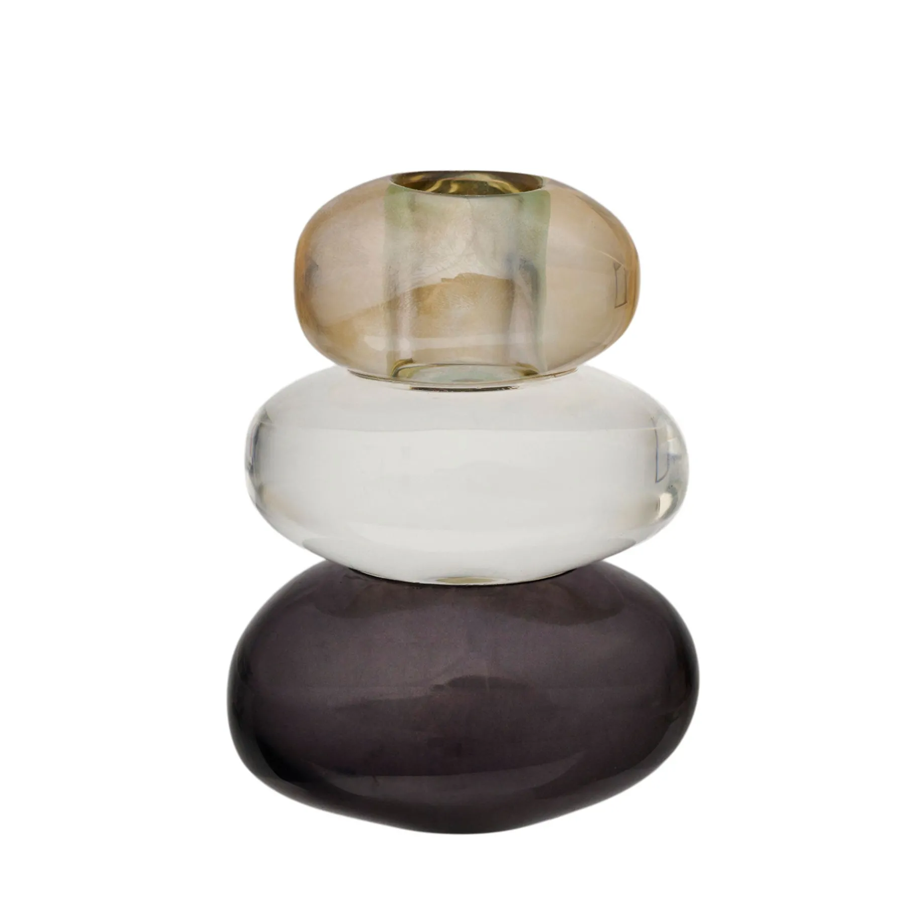 Varde glas lysestage