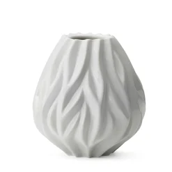 Vase Flame 19 cm hvid Morsø