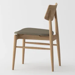 Vedersø spisebordsstol u. armlæn - Stof