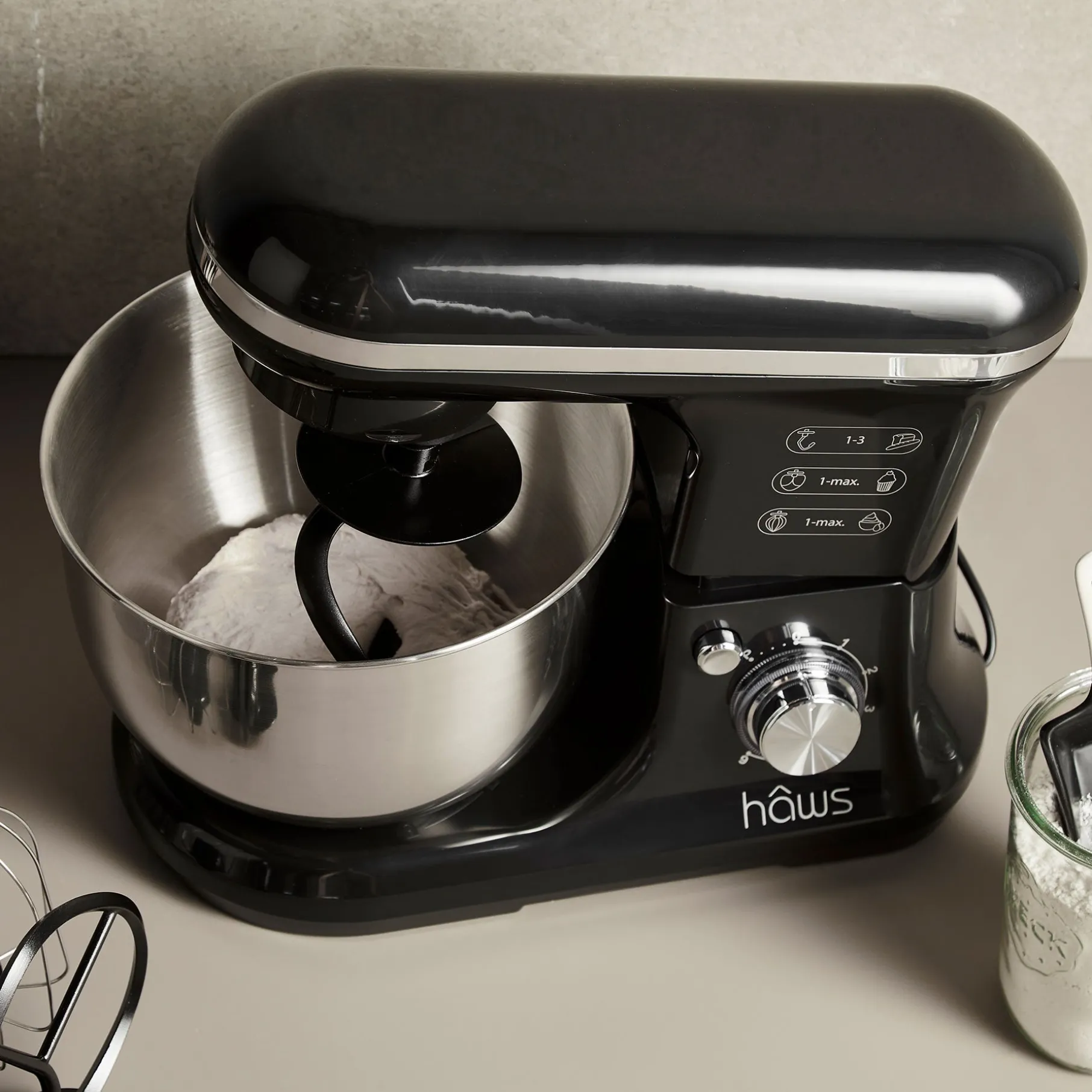 Venø køkkenmaskine 5 L sort