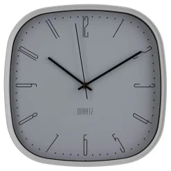 Vægur kvadratisk 30x30 cm.