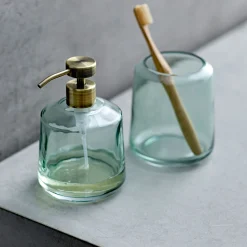 Vintage tandbørstekrus deep green