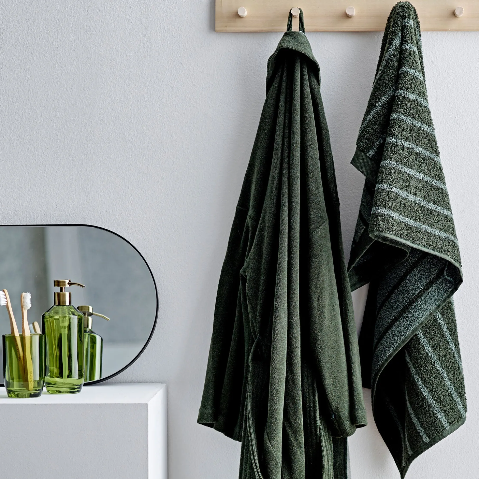 Vintage tandbørstekrus green