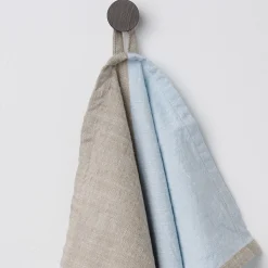 Viskestykke m. todelt farveblokering