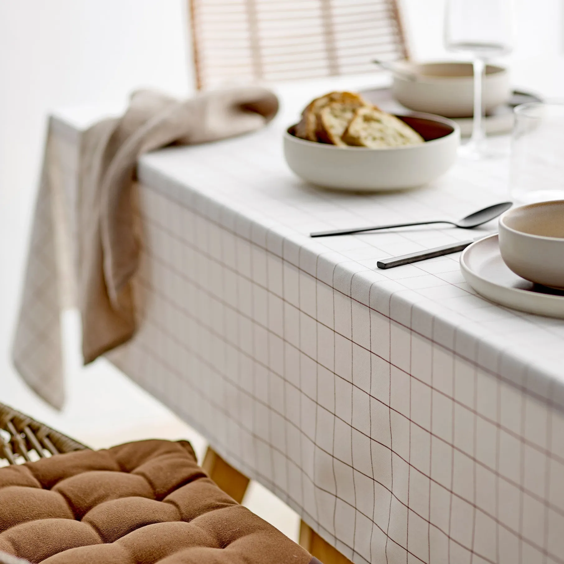 Vista dug 140x270 cm offwhite