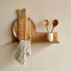 Wood II basic hylde FSC certificeret egetræ L60 cm