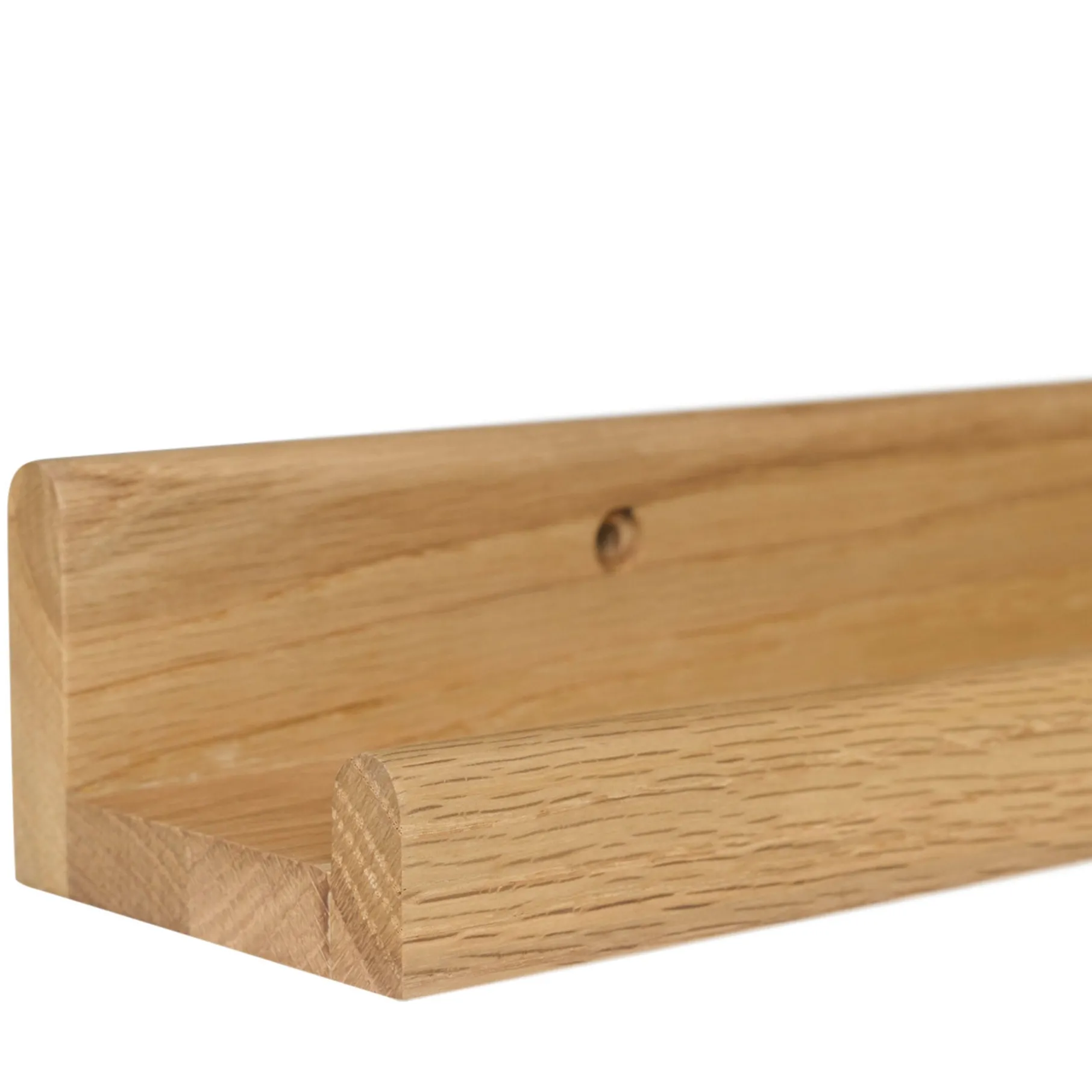 Wood II gallerihylde FSC certificeret egetræ, L60 cm