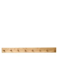 Wood II knagrække i FSC certificeret egetræ, L90 cm