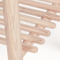 Wood II konsolbord FSC certificeret egetræ - hvidpigmenteret