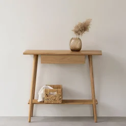 Wood II konsolbord FSC certificeret egetræ