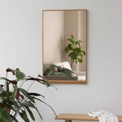 Wood spejl H90 cm